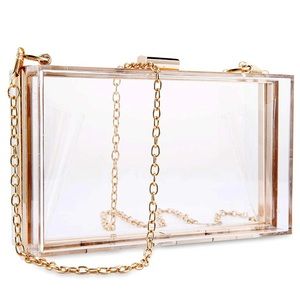 Clear Clutch Purse